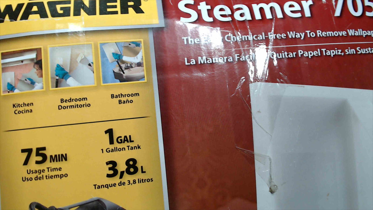 Wagner Power Steamer 705 – Wallpaper Remover, Used, Complete with Hose & Manual