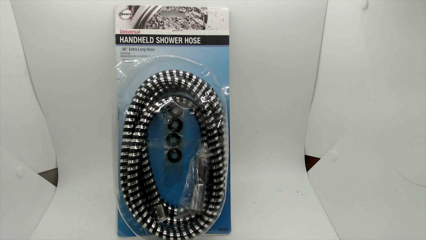 Danco Universal Handheld Shower Hose – 86" Extra Long, Chrome Finish
