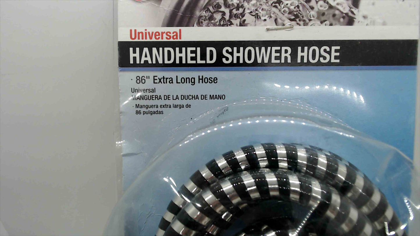 Danco Universal Handheld Shower Hose – 86" Extra Long, Chrome Finish