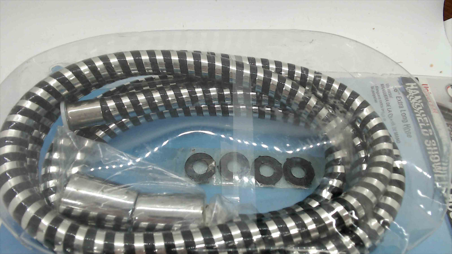 Danco Universal Handheld Shower Hose – 86" Extra Long, Chrome Finish