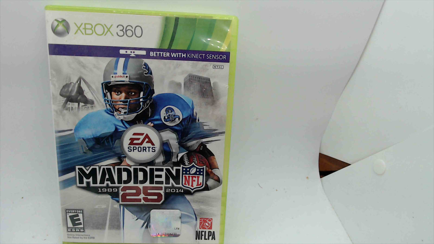 Madden NFL 25 – Xbox 360 (Used)