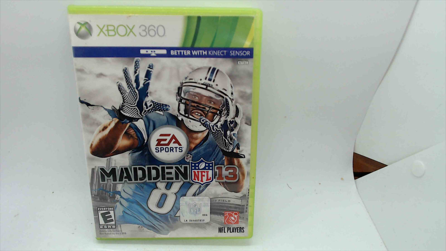 Madden NFL 13 – Xbox 360 (Used, Disc Only)