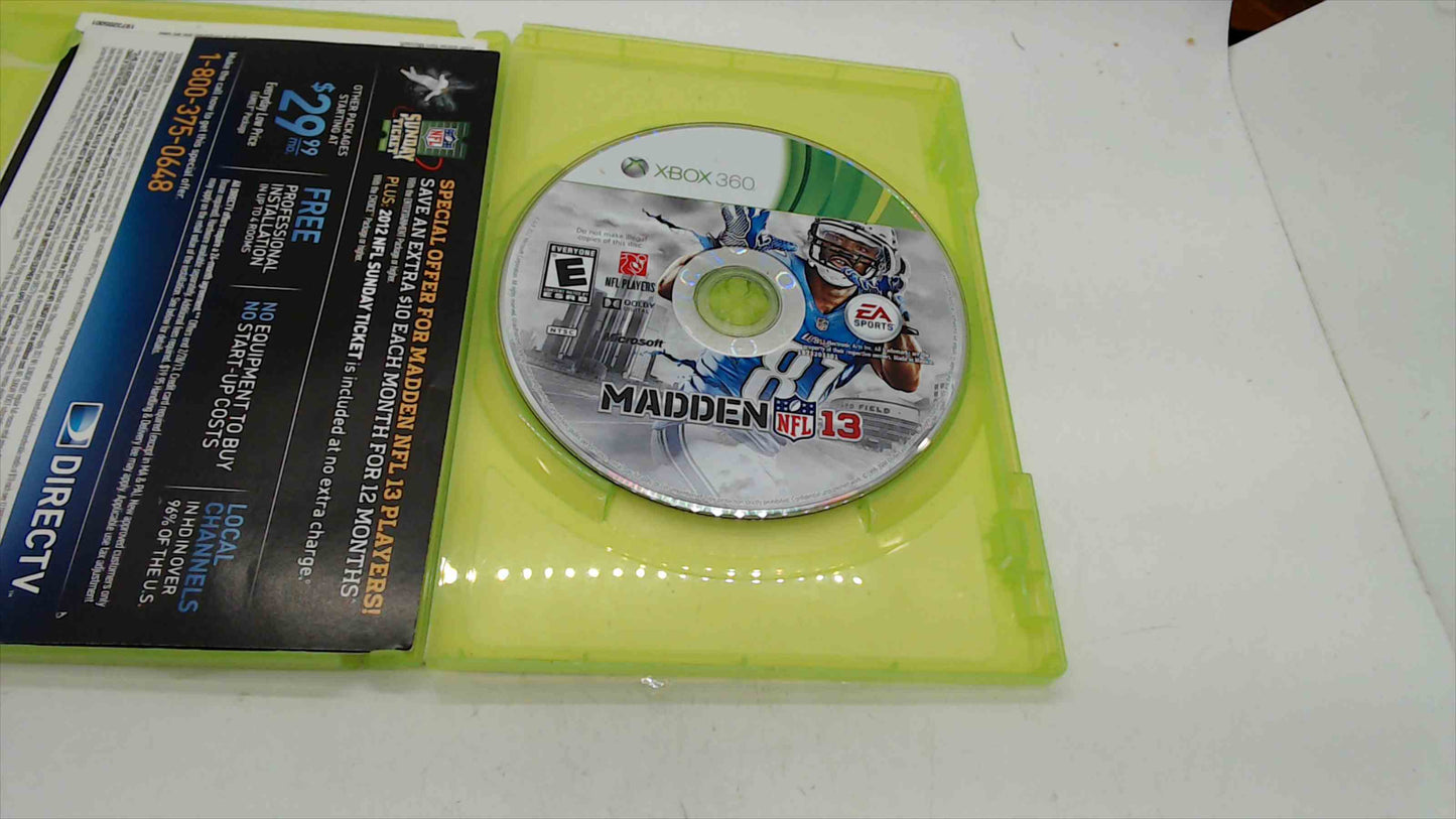Madden NFL 13 – Xbox 360 (Used, Disc Only)