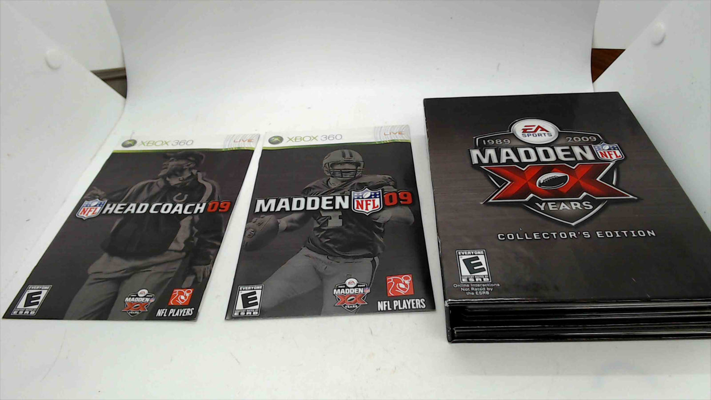 XBOX EASports 1989 -2009 Madden XX Years Collector's Edition 3 Disks