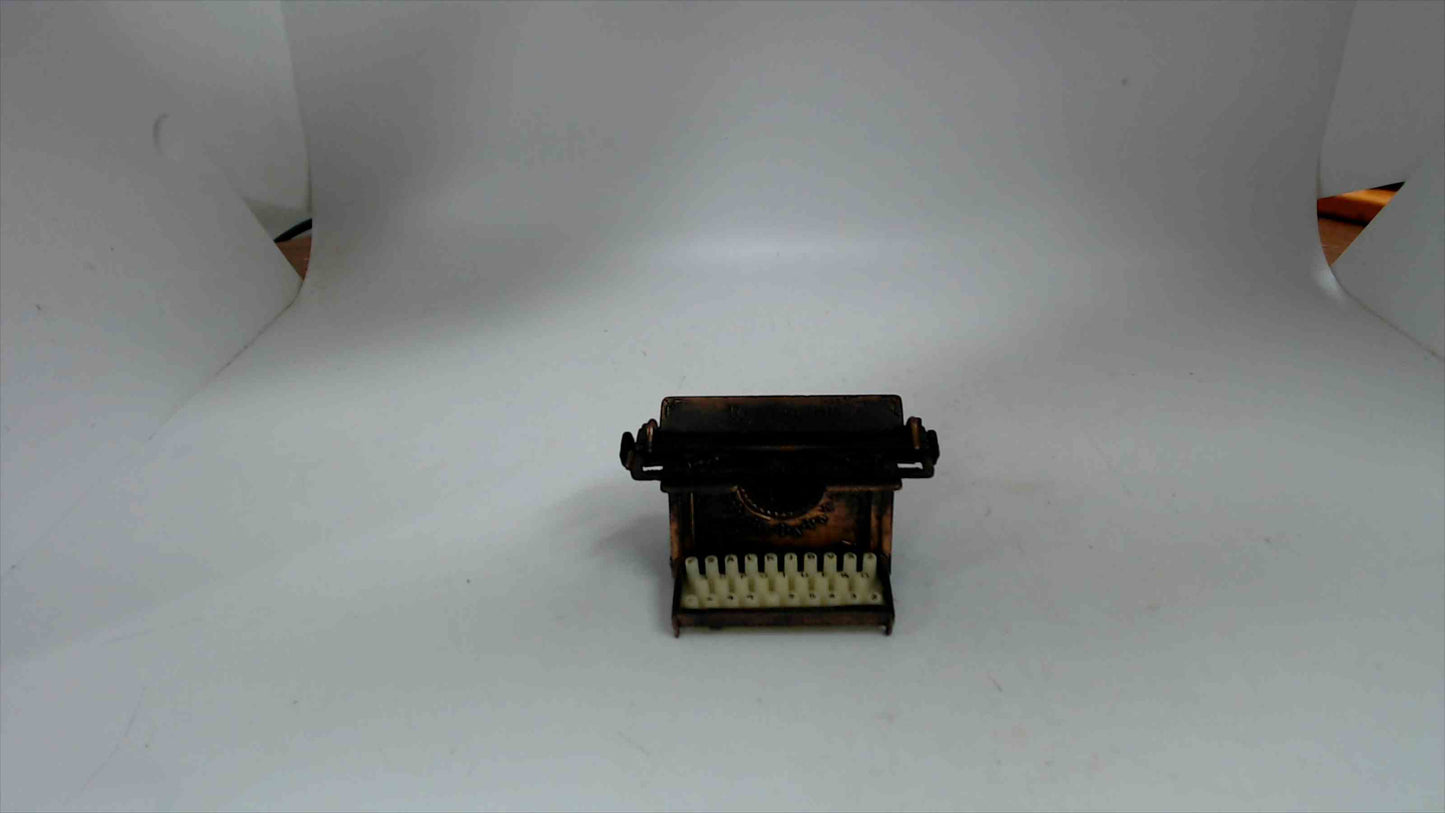 Lot of 10 Miniature Metal Pencil sharpeners Dollhouse sized Made in Hong Kong