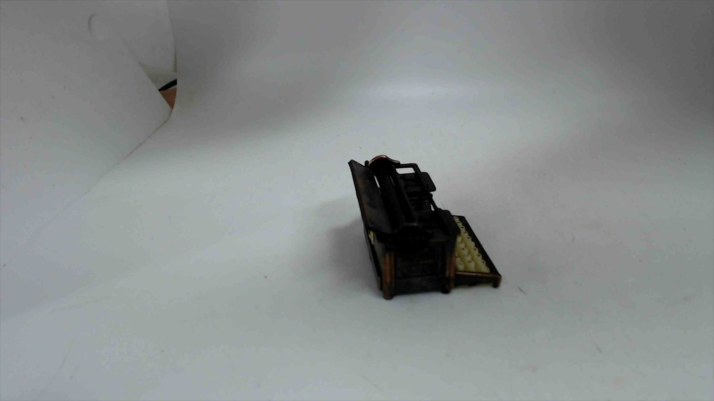 Lot of 10 Miniature Metal Pencil sharpeners Dollhouse sized Made in Hong Kong