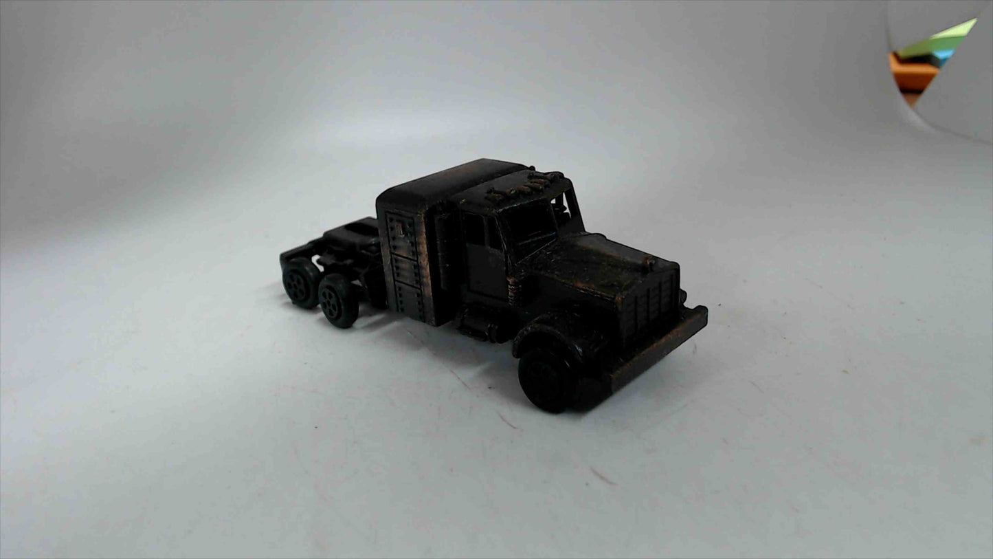 Lot of 10 Miniature Bronze Tone Mini Vehicle Pencil Sharpeners Cars Trucks Buggy Trains