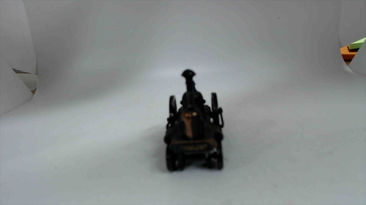 Lot of 10 Miniature Bronze Tone Mini Vehicle Pencil Sharpeners Cars Trucks Buggy Trains