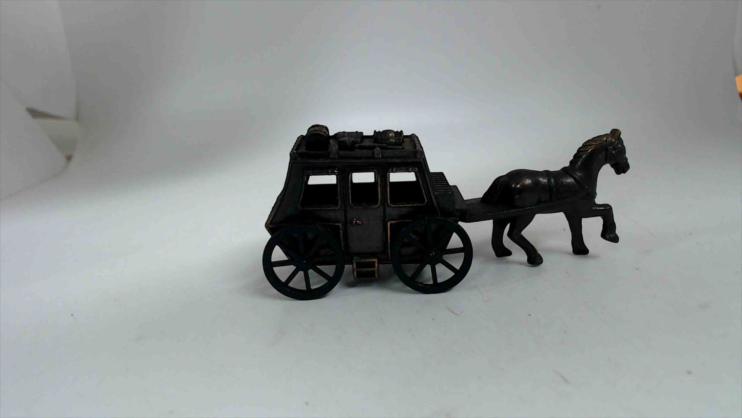 Lot of 10 Miniature Bronze Tone Mini Vehicle Pencil Sharpeners Cars Trucks Buggy Trains