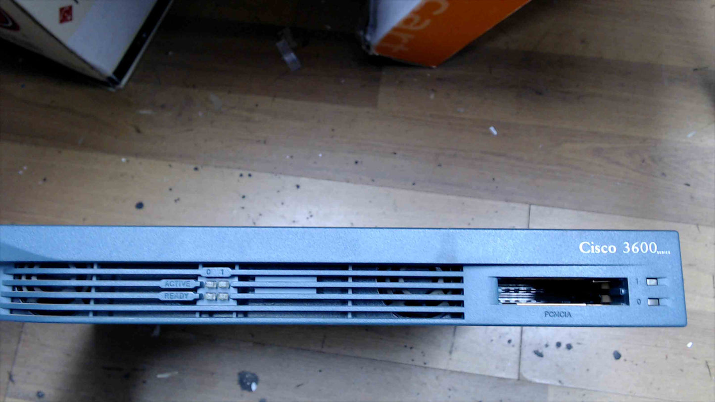 Cisco 3620 Series Modular Router — Vintage Networking Equipment (2003)