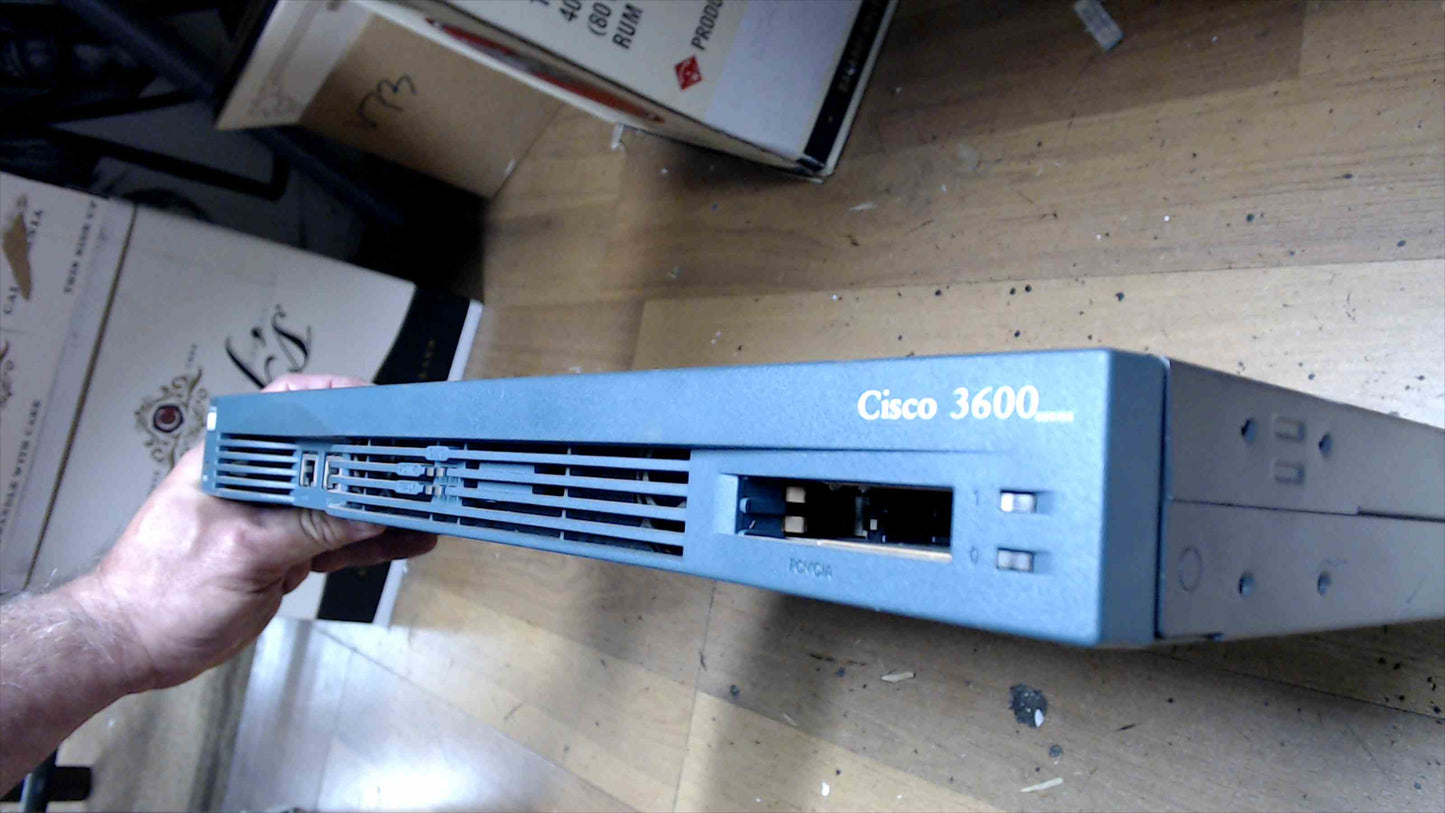 Cisco 3620 Series Modular Router — Vintage Networking Equipment (2003)