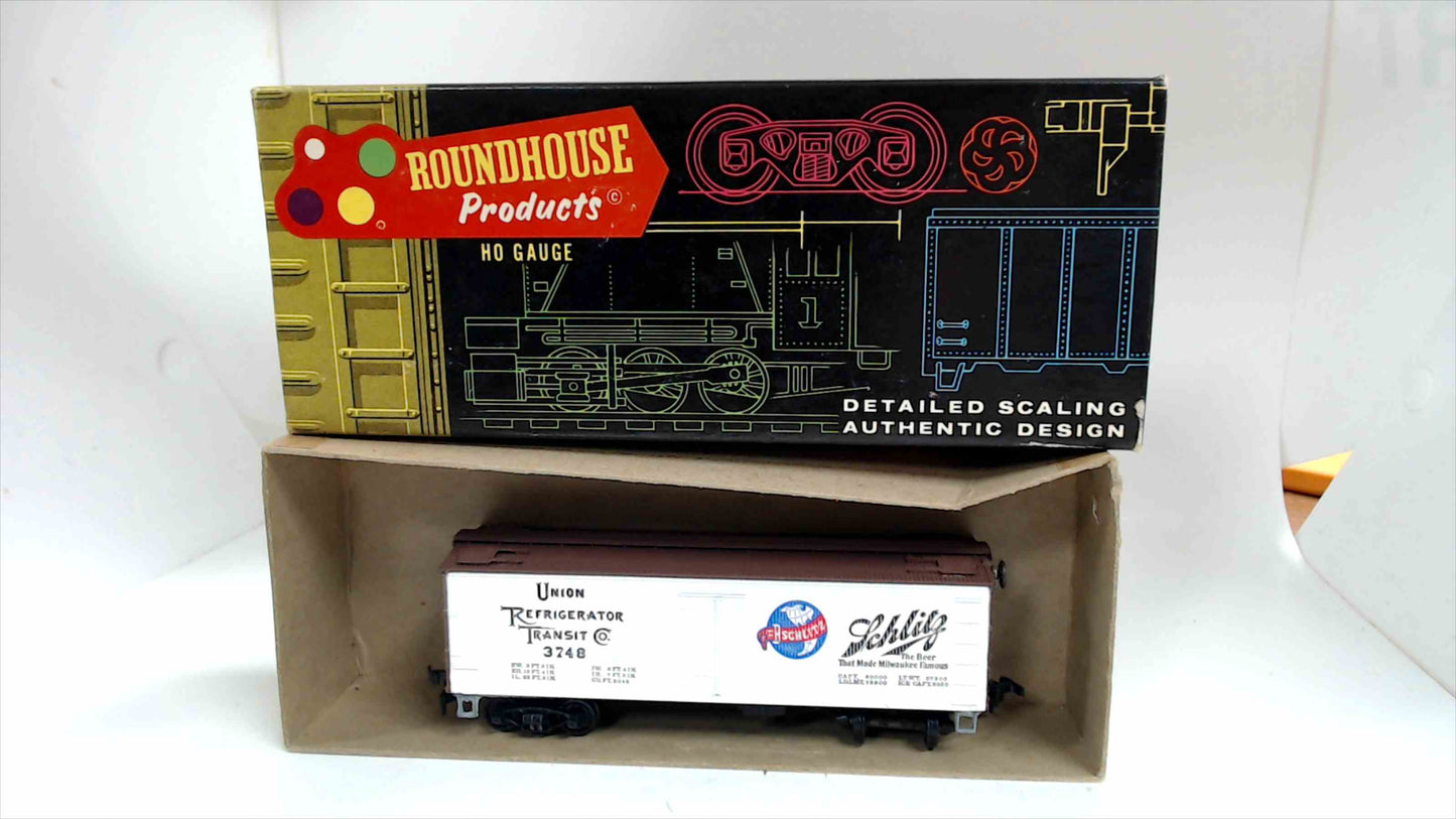 Schlitz Beer Union Refrigerator HO train Roundhouse Products 36' Billboard 3.50/3127