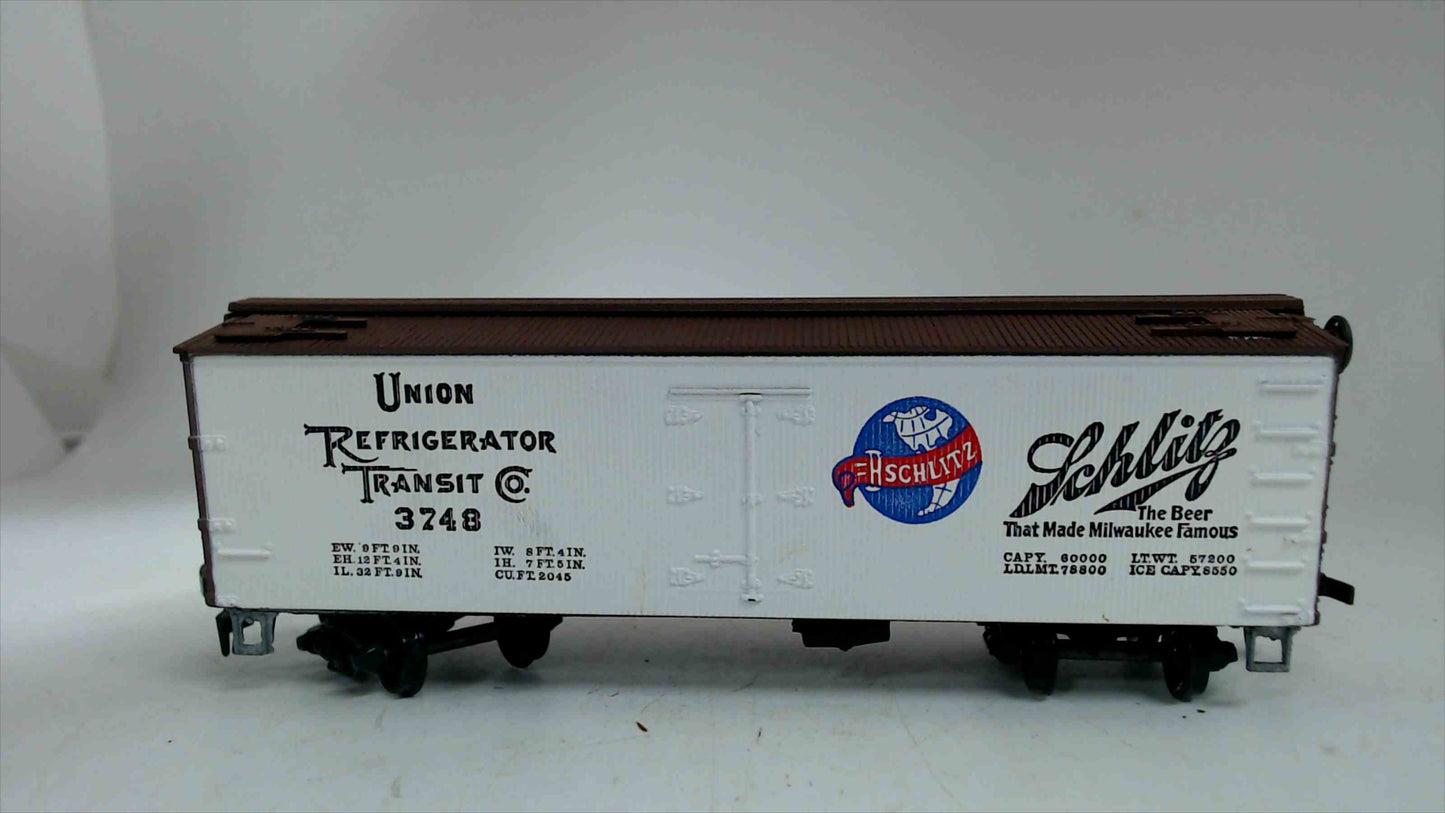 Schlitz Beer Union Refrigerator HO train Roundhouse Products 36' Billboard 3.50/3127