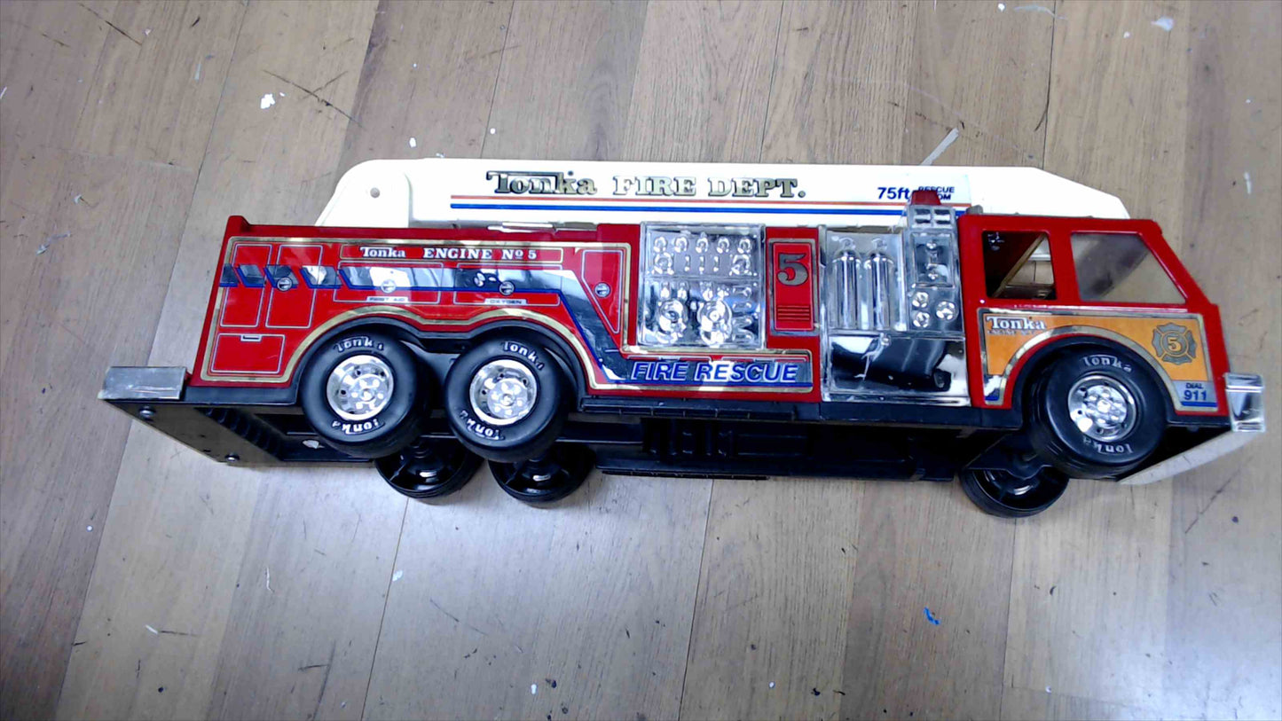 Tonka Fire Dept Engine No 5 Fire Truck 1993 FIRETRUCK