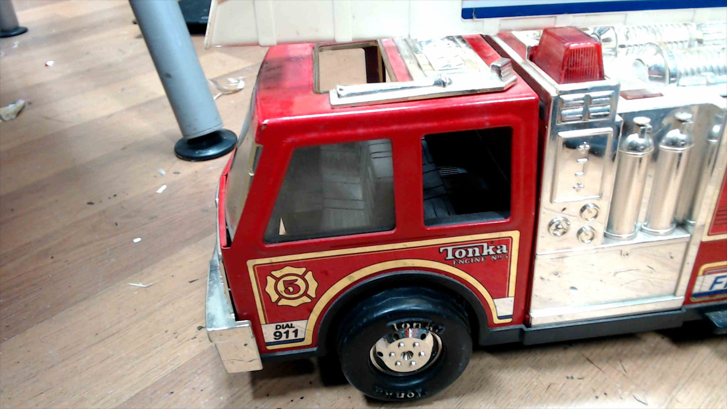 Tonka Fire Dept Engine No 5 Fire Truck 1993 FIRETRUCK