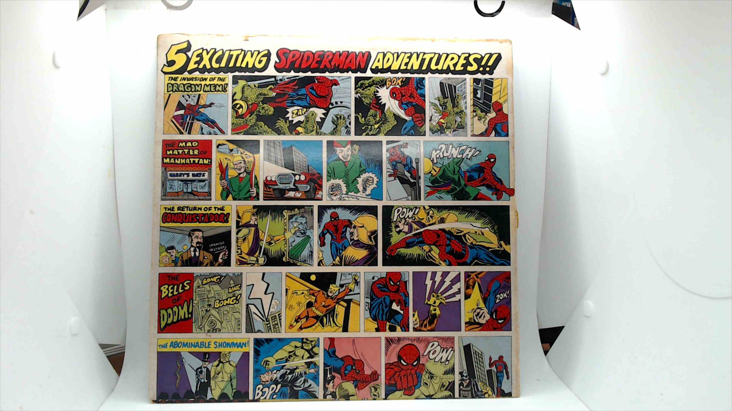 POWER RECORDS The Amazing Spider-Man The Invasion of the Dragon-Men Vol. II Vinyl 1974