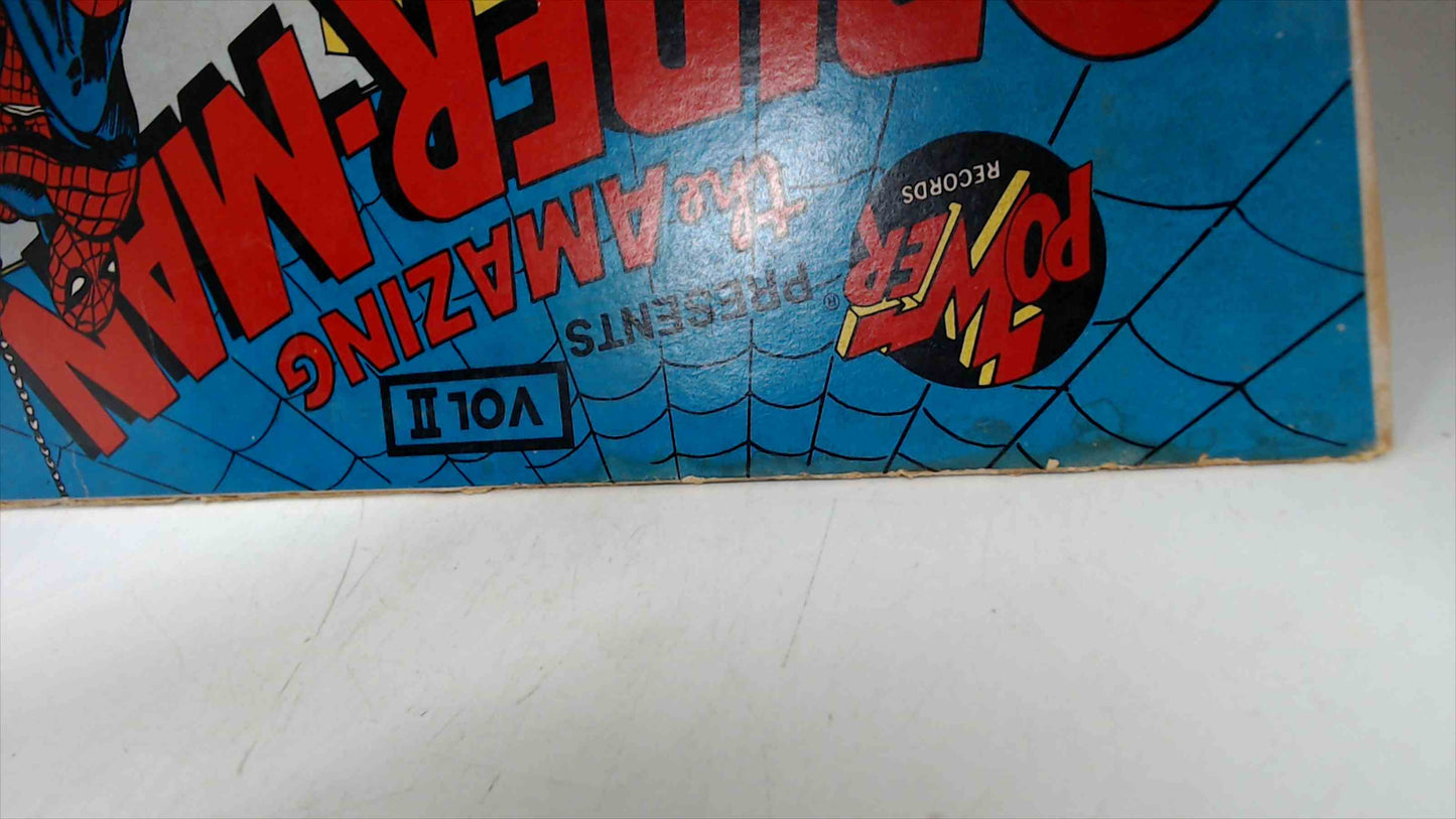 POWER RECORDS The Amazing Spider-Man The Invasion of the Dragon-Men Vol. II Vinyl 1974