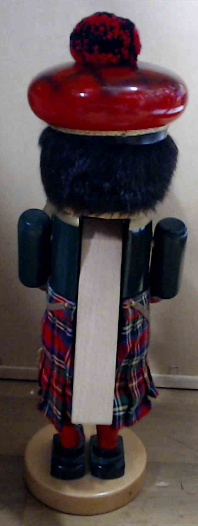 Steinbach Wood Nutcracker Scottish Bag Pipes Volkskunst Germany