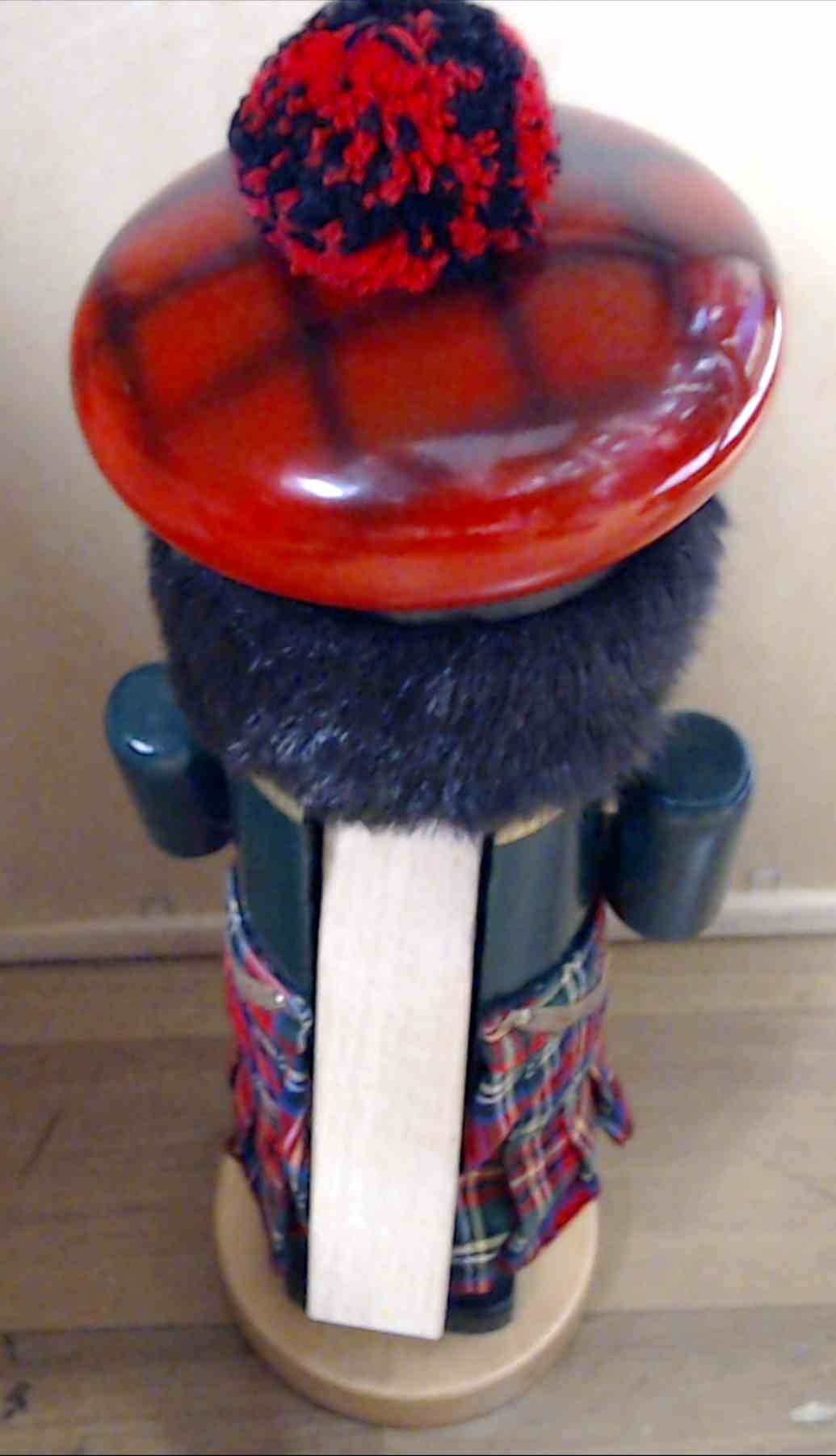 Steinbach Wood Nutcracker Scottish Bag Pipes Volkskunst Germany