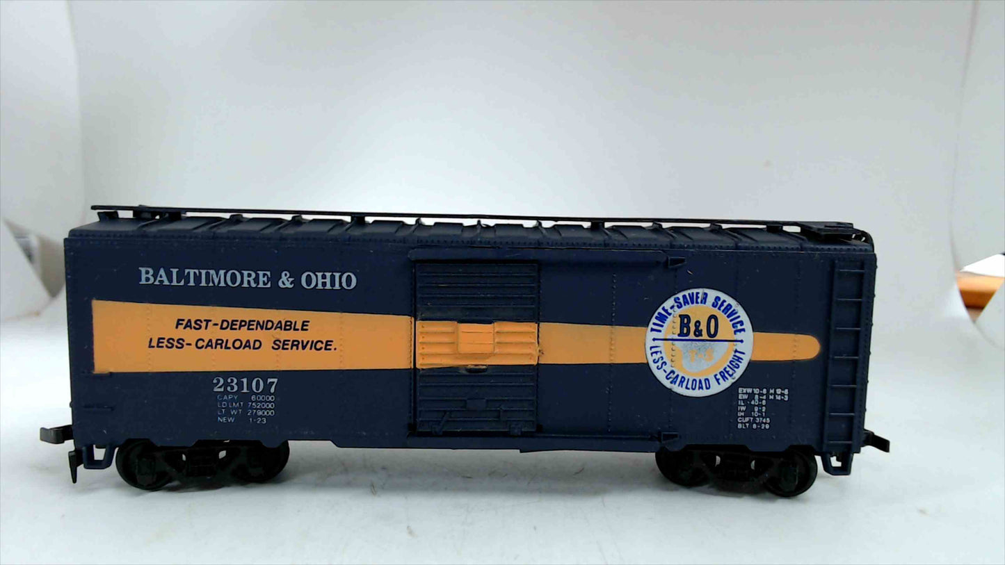 B & O Baltimore & Ohio Time Saver Service 40' Box Car HO SCALE