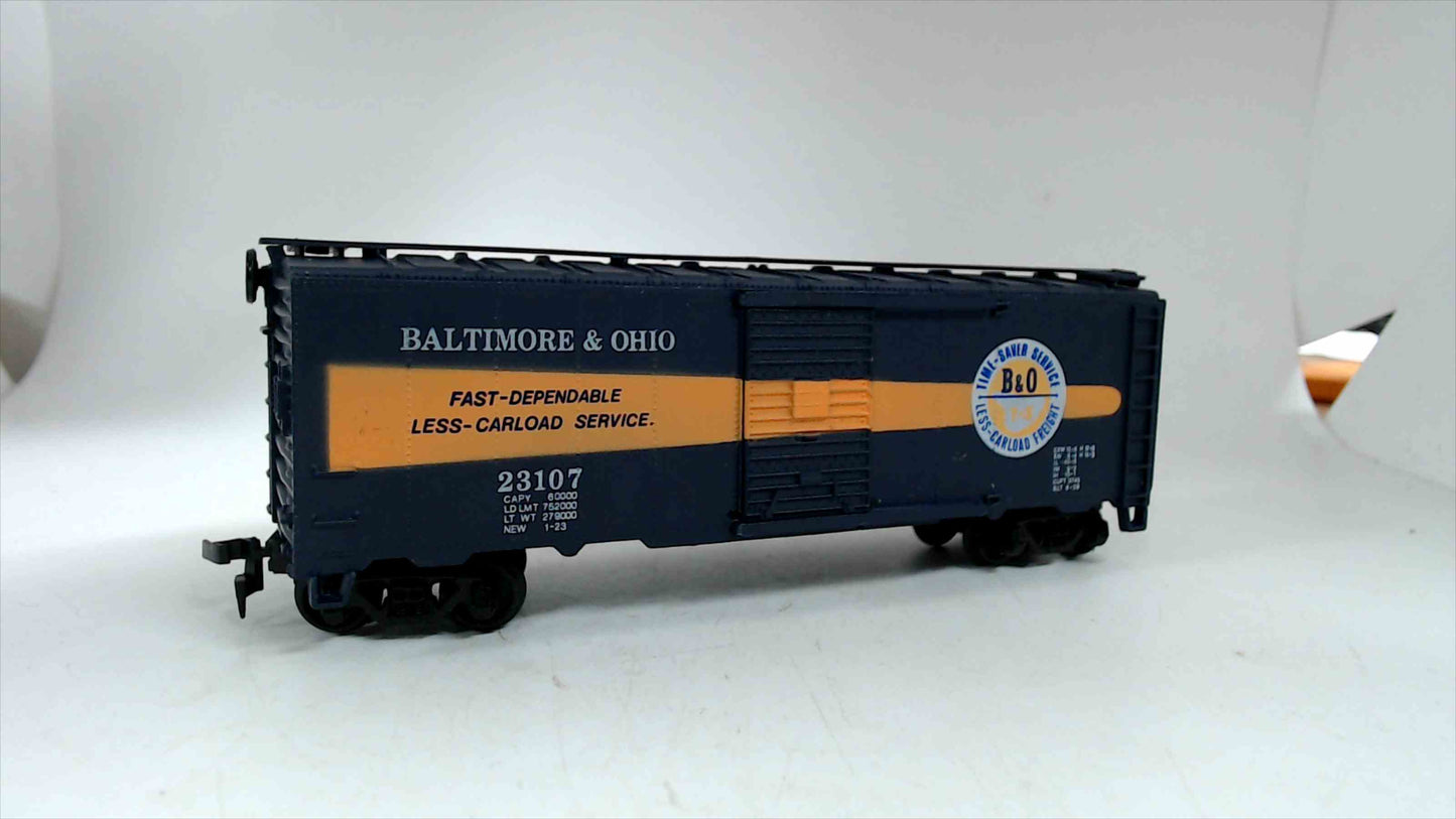 B & O Baltimore & Ohio Time Saver Service 40' Box Car HO SCALE