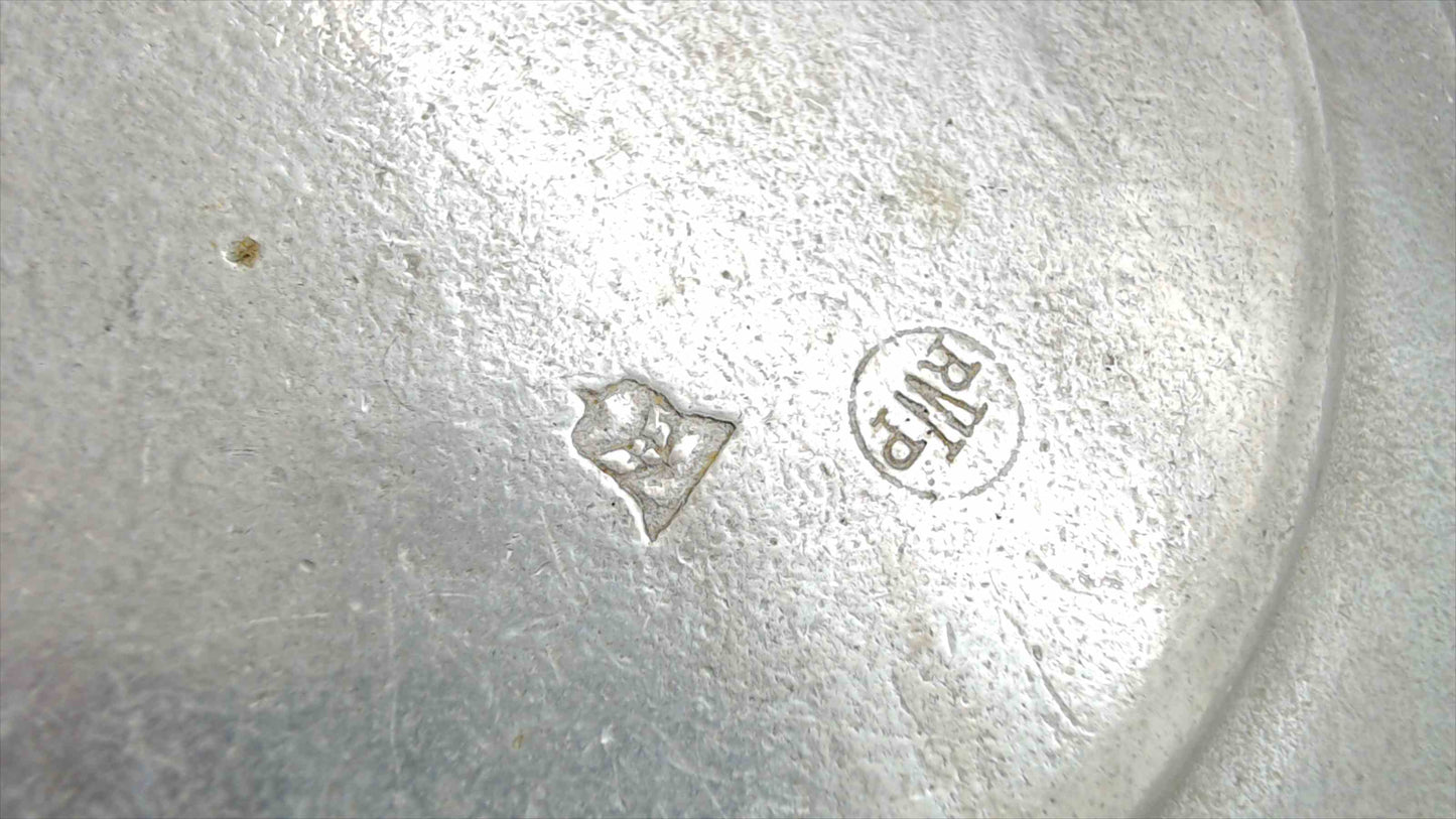 Lot of 3 Vintage Wilton Pewter 11" Dinner Plates RWP Columbia, PA USA