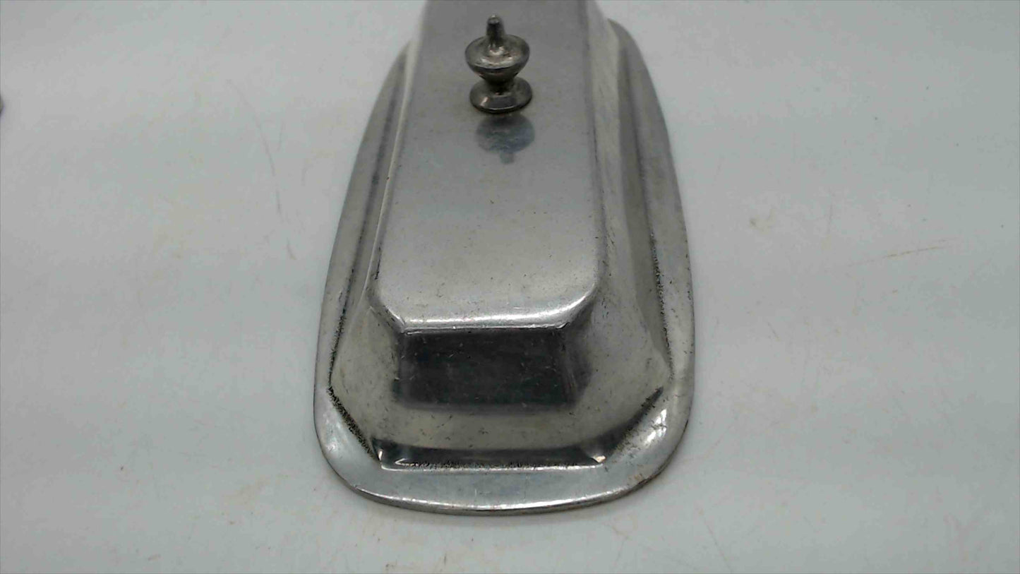 Wilton Armetale Pewter Butter Dish with Cover Octagon Shape Made in USA
