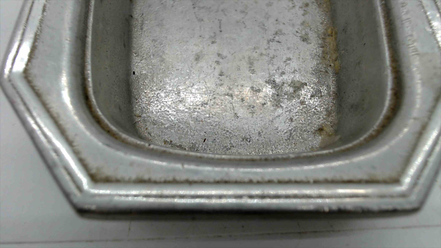 Wilton Armetale Pewter Butter Dish with Cover Octagon Shape Made in USA