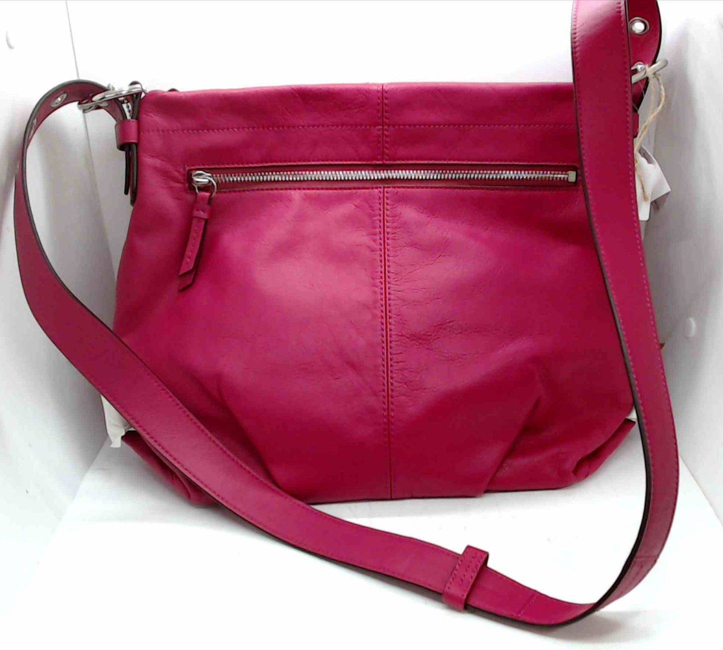 Coach Leather Shoulder Bag – Fuchsia Pink – NWT (Style No G1357-F15064)