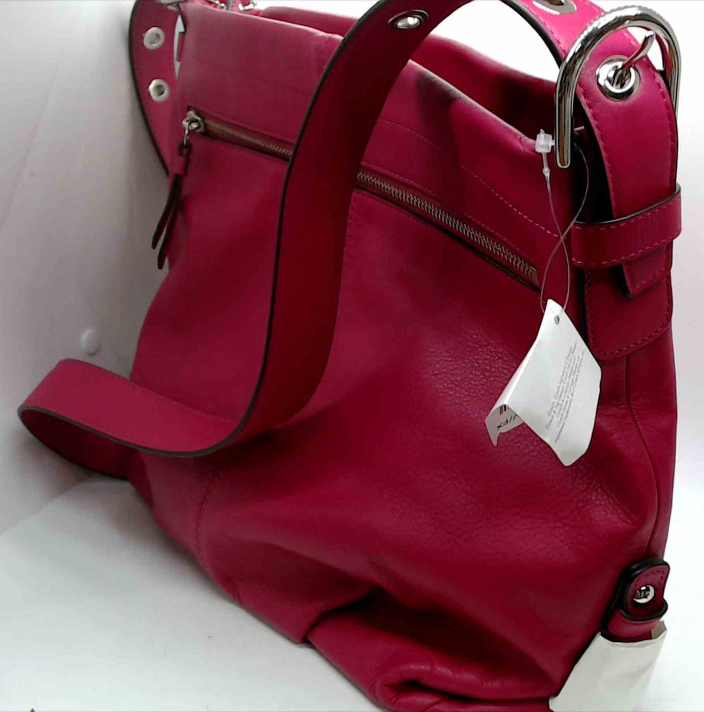 Coach Leather Shoulder Bag – Fuchsia Pink – NWT (Style No G1357-F15064)
