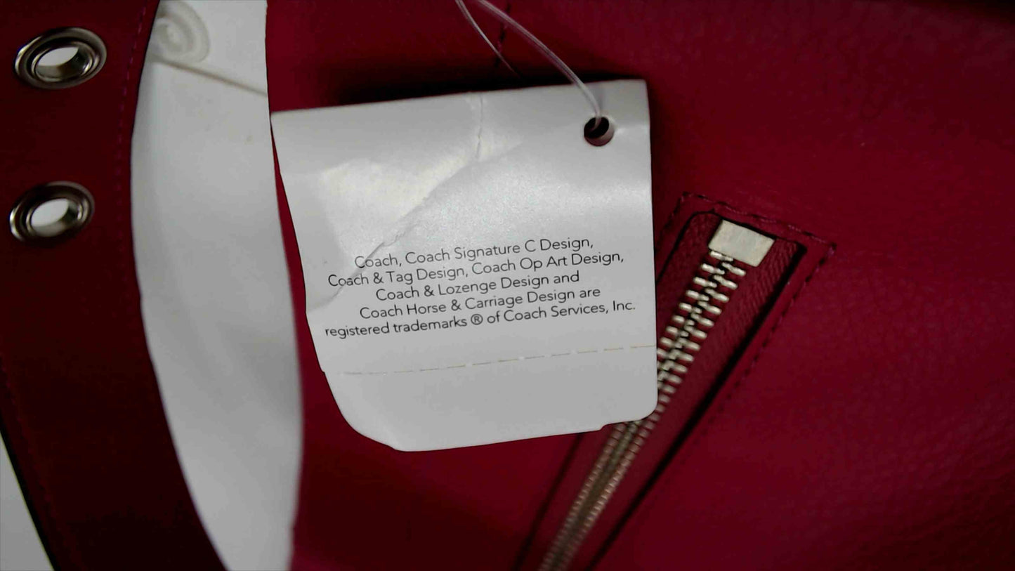 Coach Leather Shoulder Bag – Fuchsia Pink – NWT (Style No G1357-F15064)