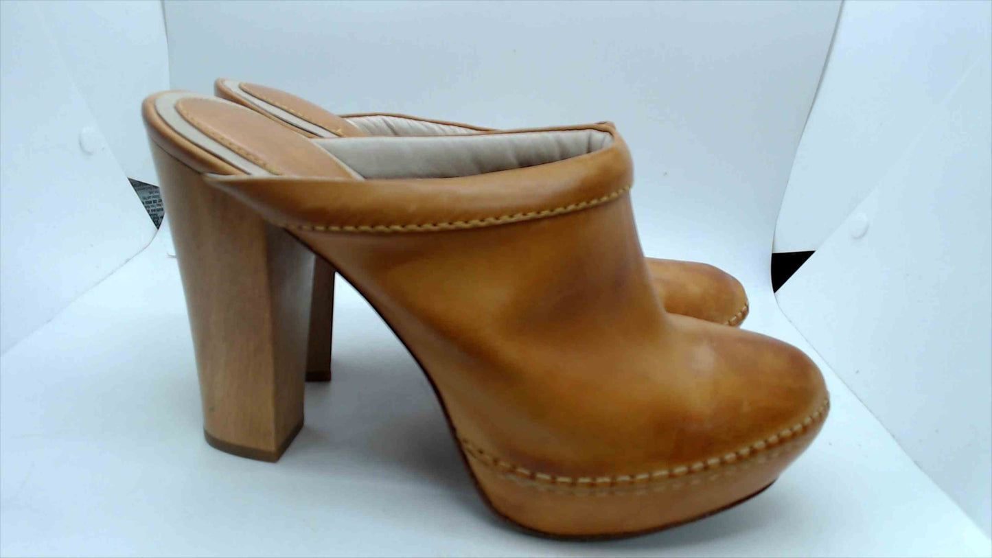 The FRYE Co. Natasha Clog 73181 Brown Leather Size 10 M