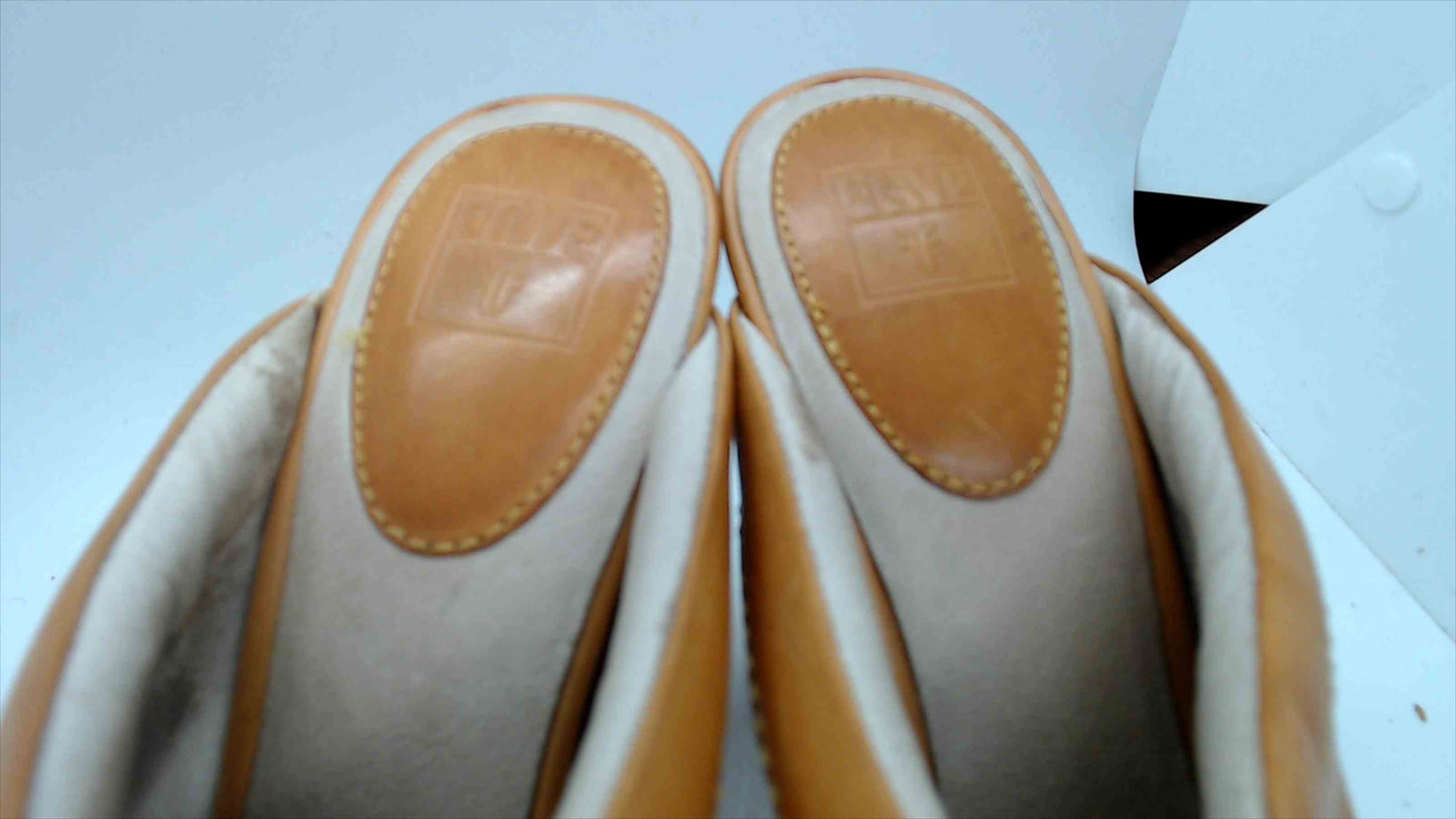The FRYE Co. Natasha Clog 73181 Brown Leather Size 10 M