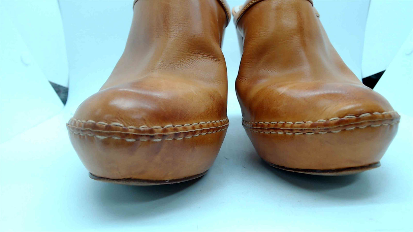 The FRYE Co. Natasha Clog 73181 Brown Leather Size 10 M