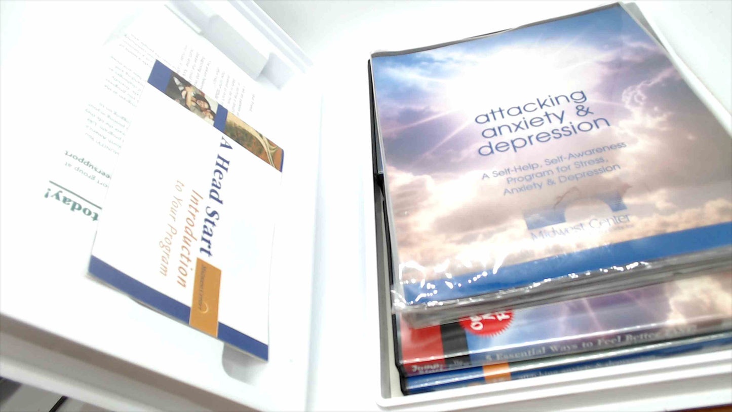 Midwest Center Attacking Anxiety And Depression 15 CD & 4 DVD Box Set