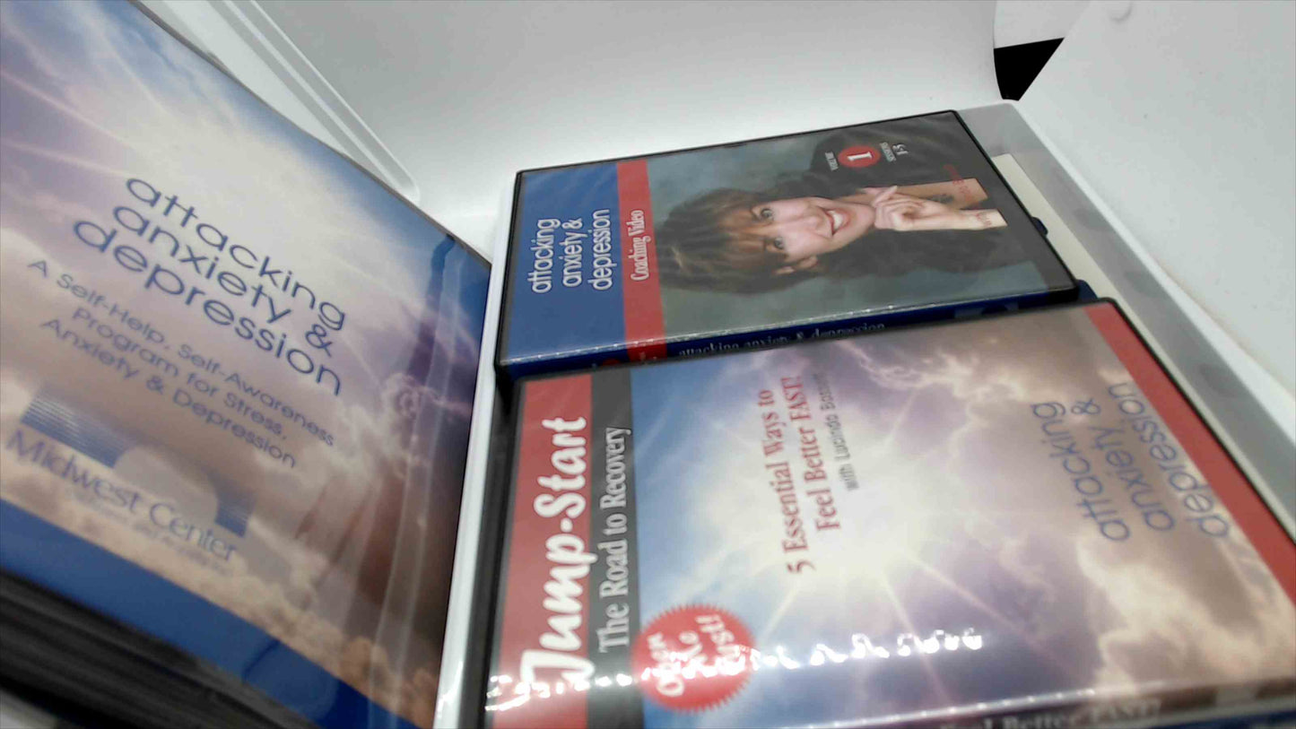 Midwest Center Attacking Anxiety And Depression 15 CD & 4 DVD Box Set
