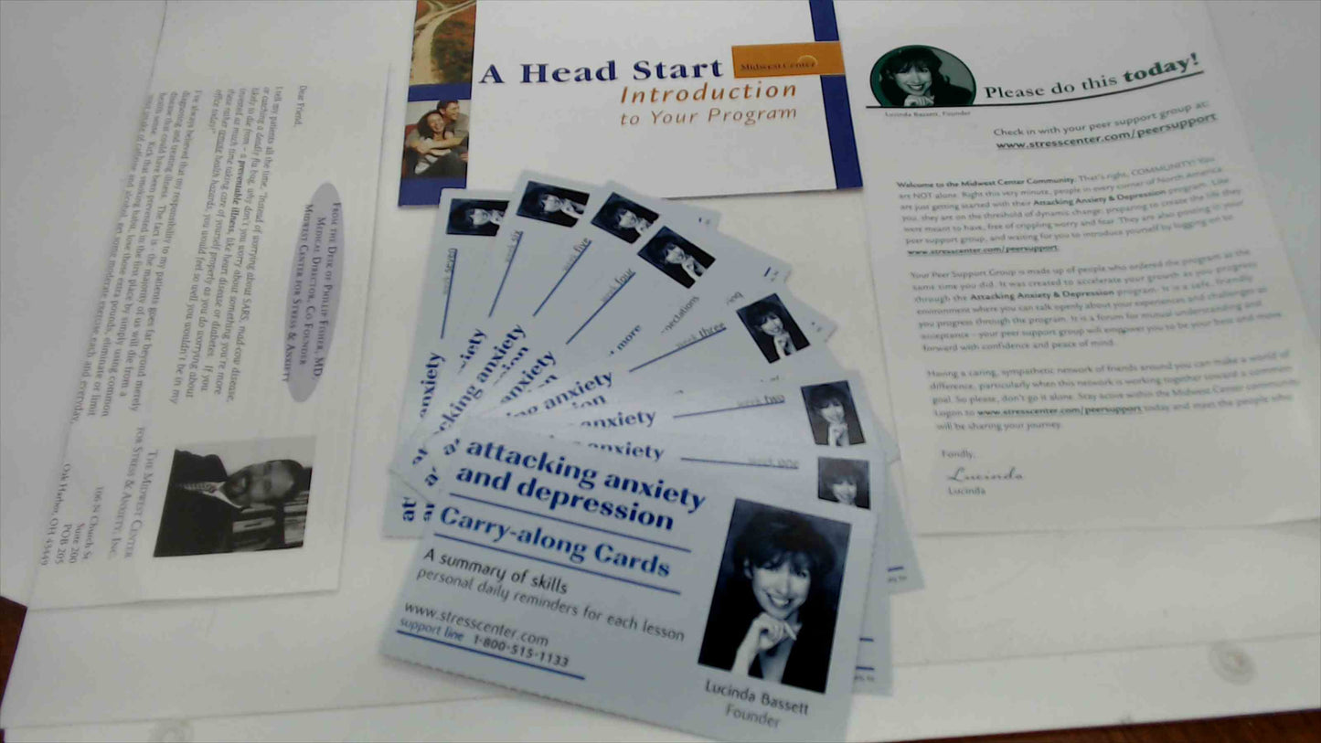 Midwest Center Attacking Anxiety And Depression 15 CD & 4 DVD Box Set