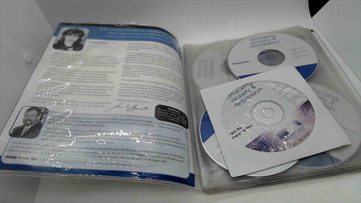 Midwest Center Attacking Anxiety And Depression 15 CD & 4 DVD Box Set