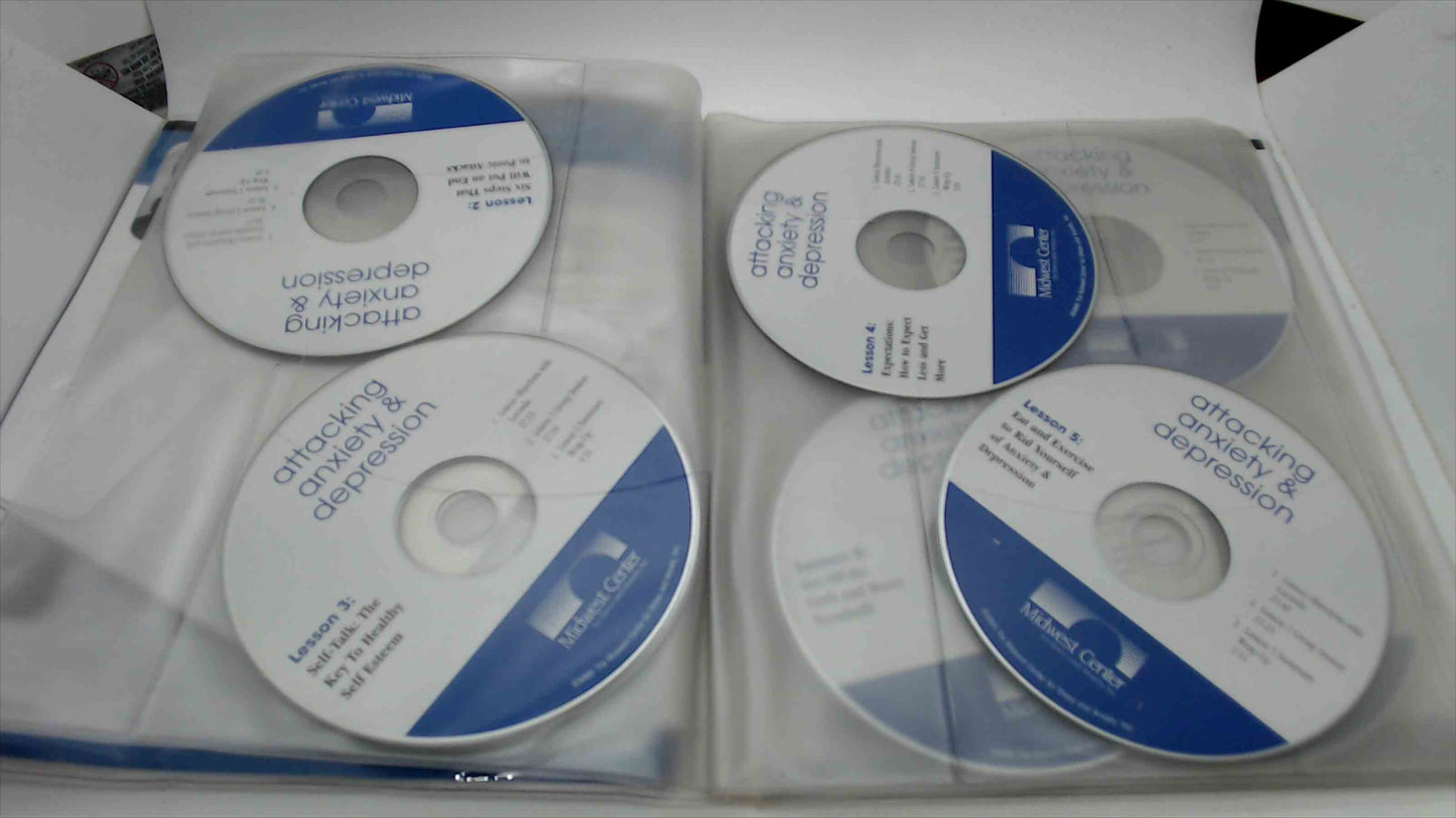 Midwest Center Attacking Anxiety And Depression 15 CD & 4 DVD Box Set
