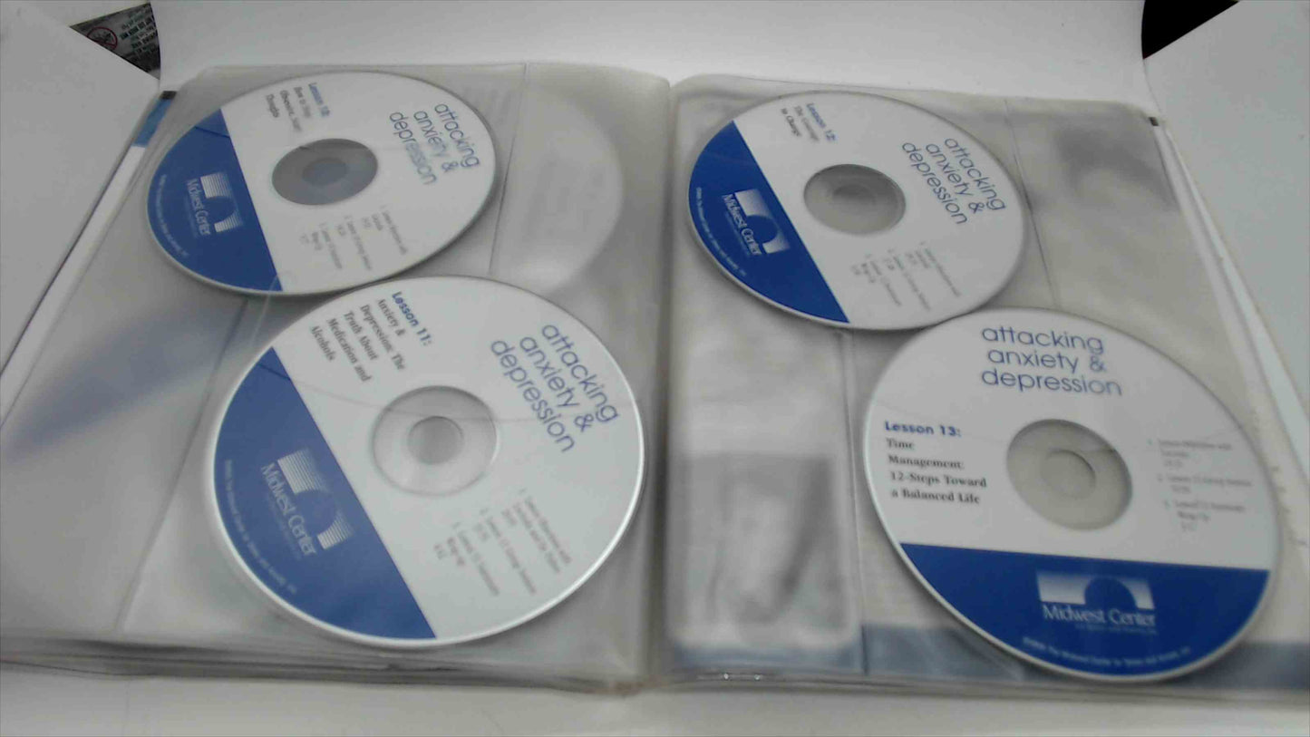 Midwest Center Attacking Anxiety And Depression 15 CD & 4 DVD Box Set