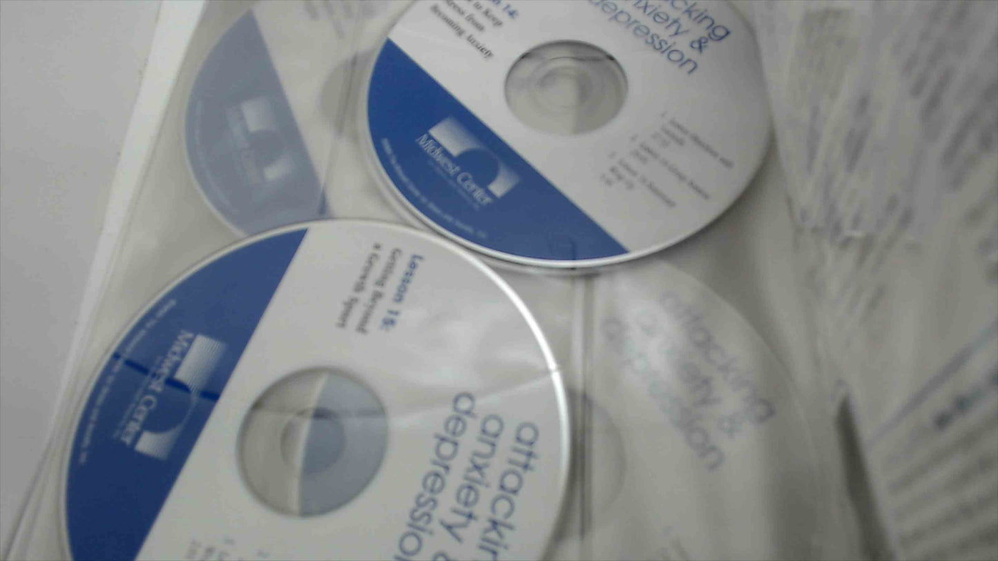 Midwest Center Attacking Anxiety And Depression 15 CD & 4 DVD Box Set