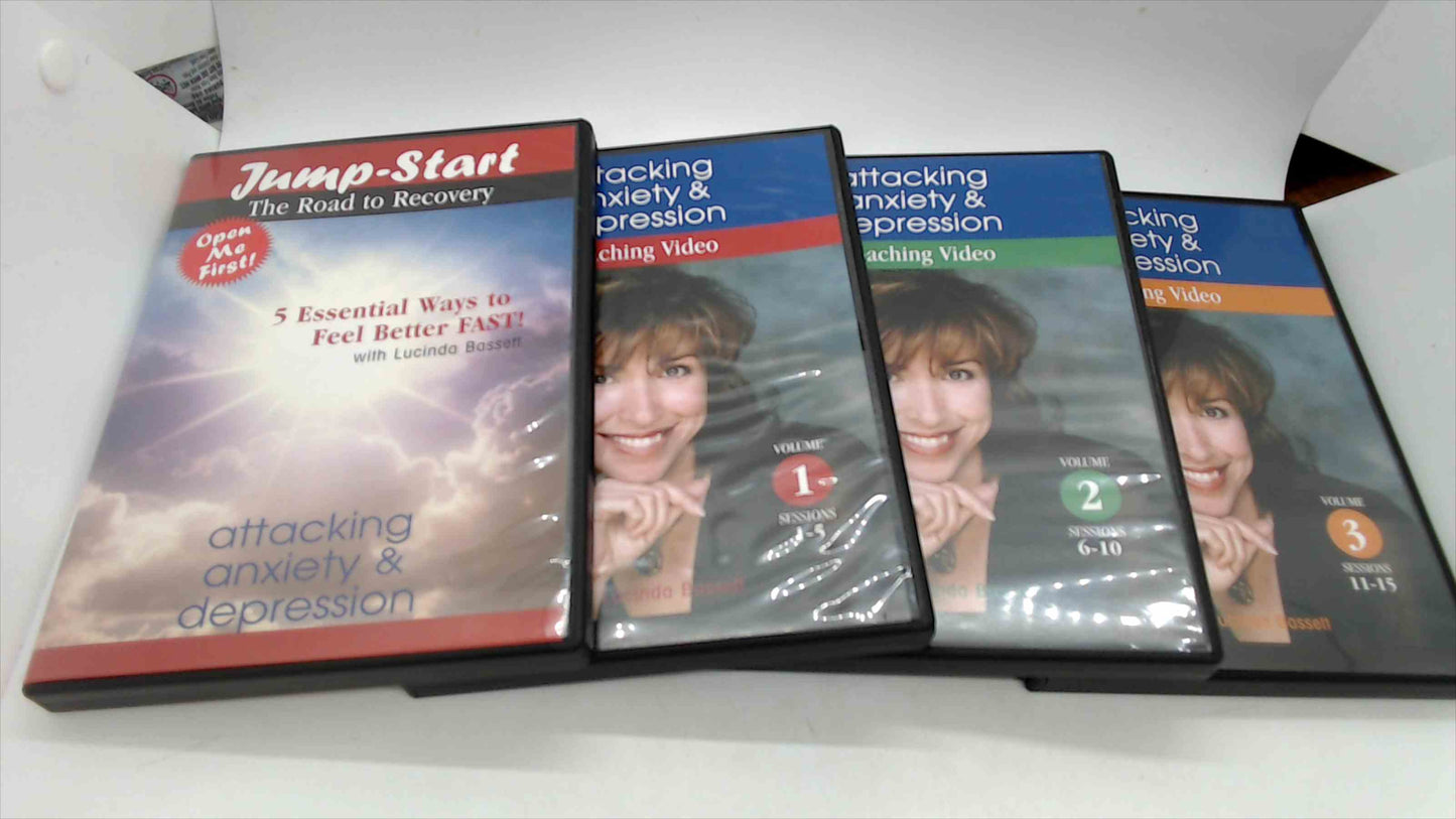 Midwest Center Attacking Anxiety And Depression 15 CD & 4 DVD Box Set