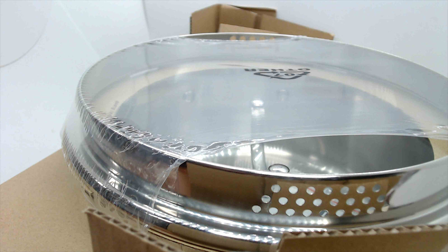 Thomas Rosenthal Group Stainless Steel Cook & Pour 5 qt Dutch Oven w/ glass 9.5" lid