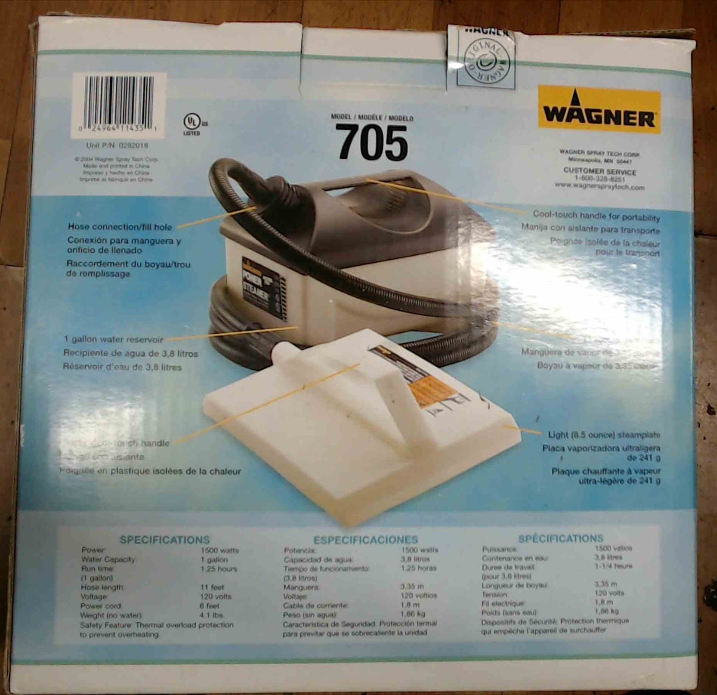 Wagner Power Steamer 705