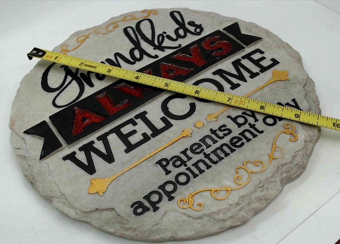 Grand Kids ALWAYS WELCOME Parents by appointment only STEPPING STONE or wall hanger