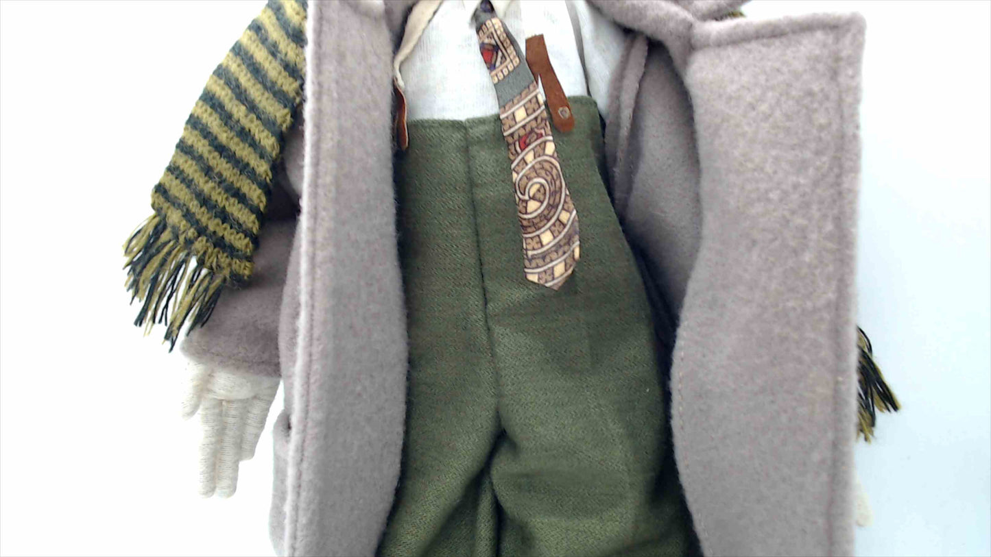 Pawel Althamer Businessman Doll Rare Art Sculpture "Biznessmen"