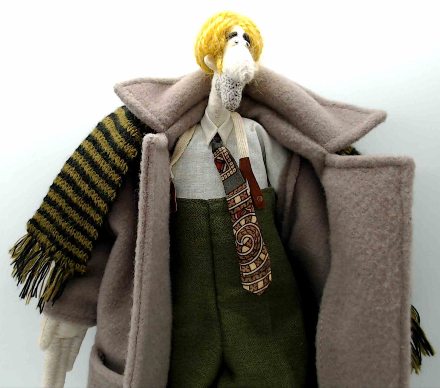 Pawel Althamer Businessman Doll Rare Art Sculpture "Biznessmen"