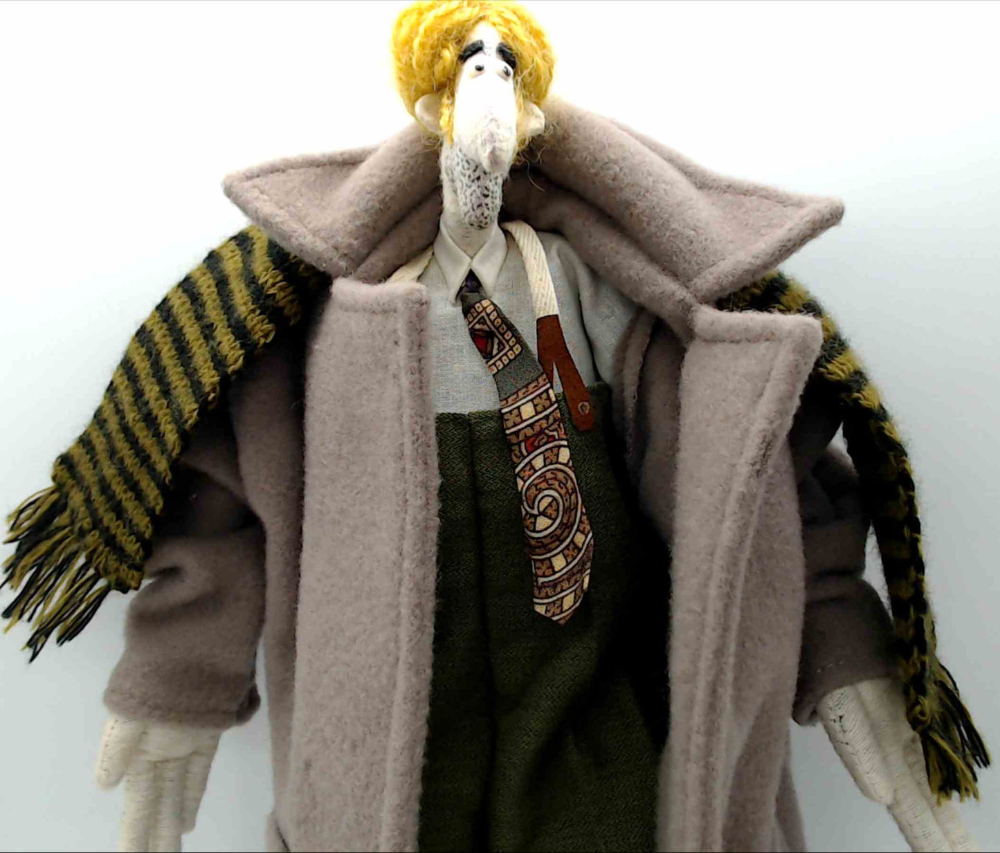 Pawel Althamer Businessman Doll Rare Art Sculpture "Biznessmen"