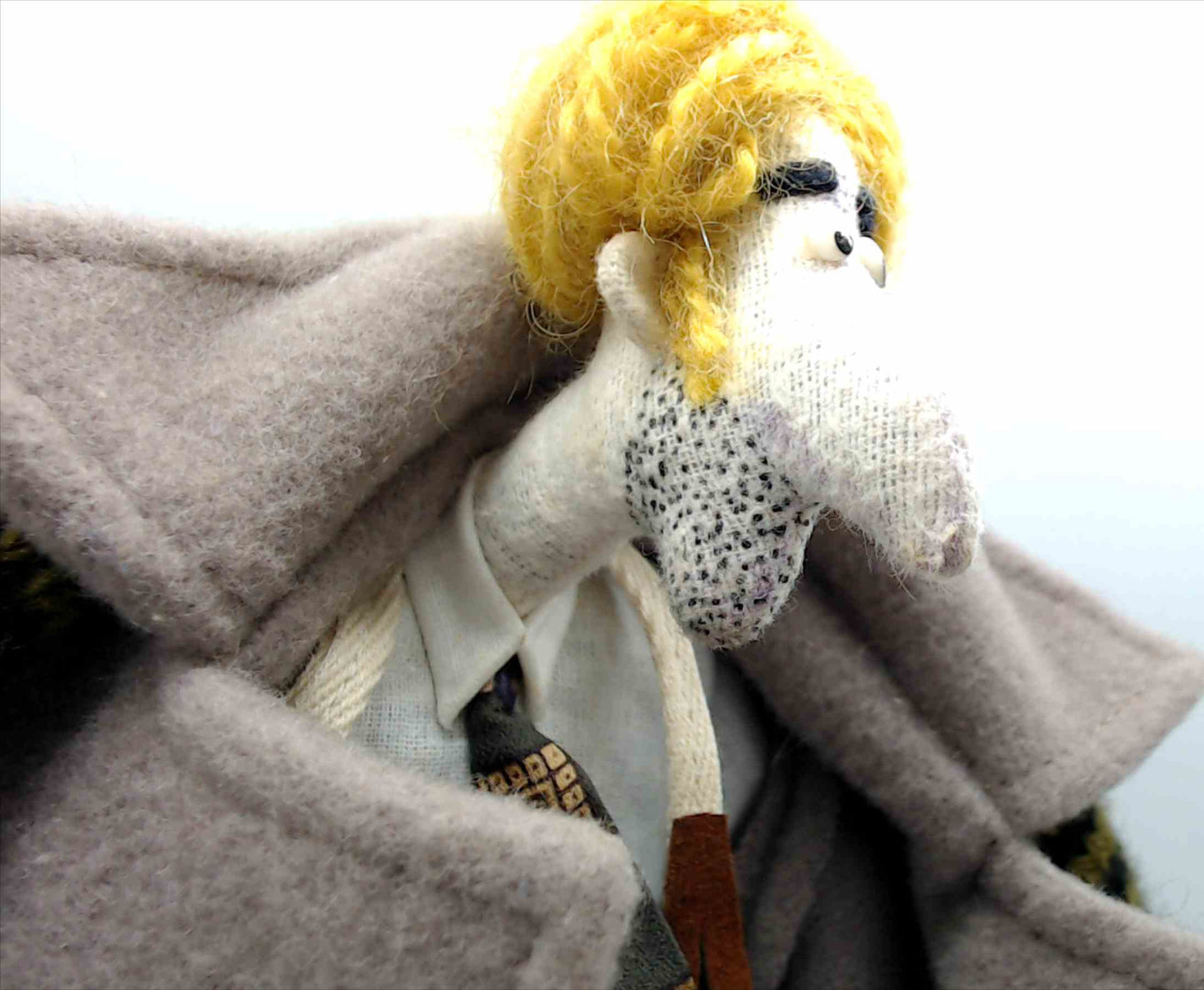 Pawel Althamer Businessman Doll Rare Art Sculpture "Biznessmen"