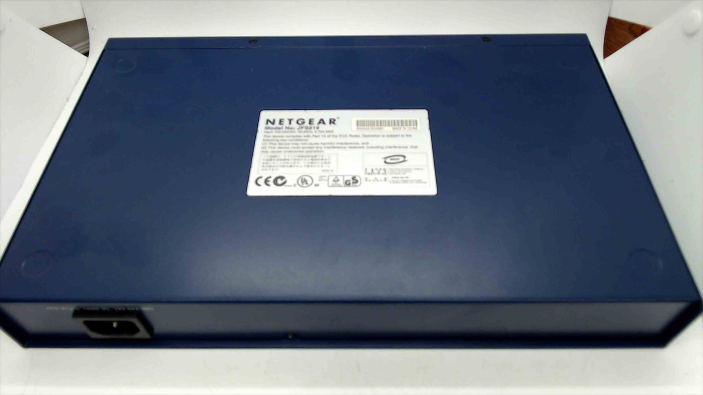 Netgear 16 Port 10/100 Mbps Fast Ethernet Switch model JFS516